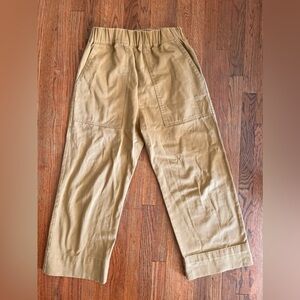 Micaela Greg khaki pants